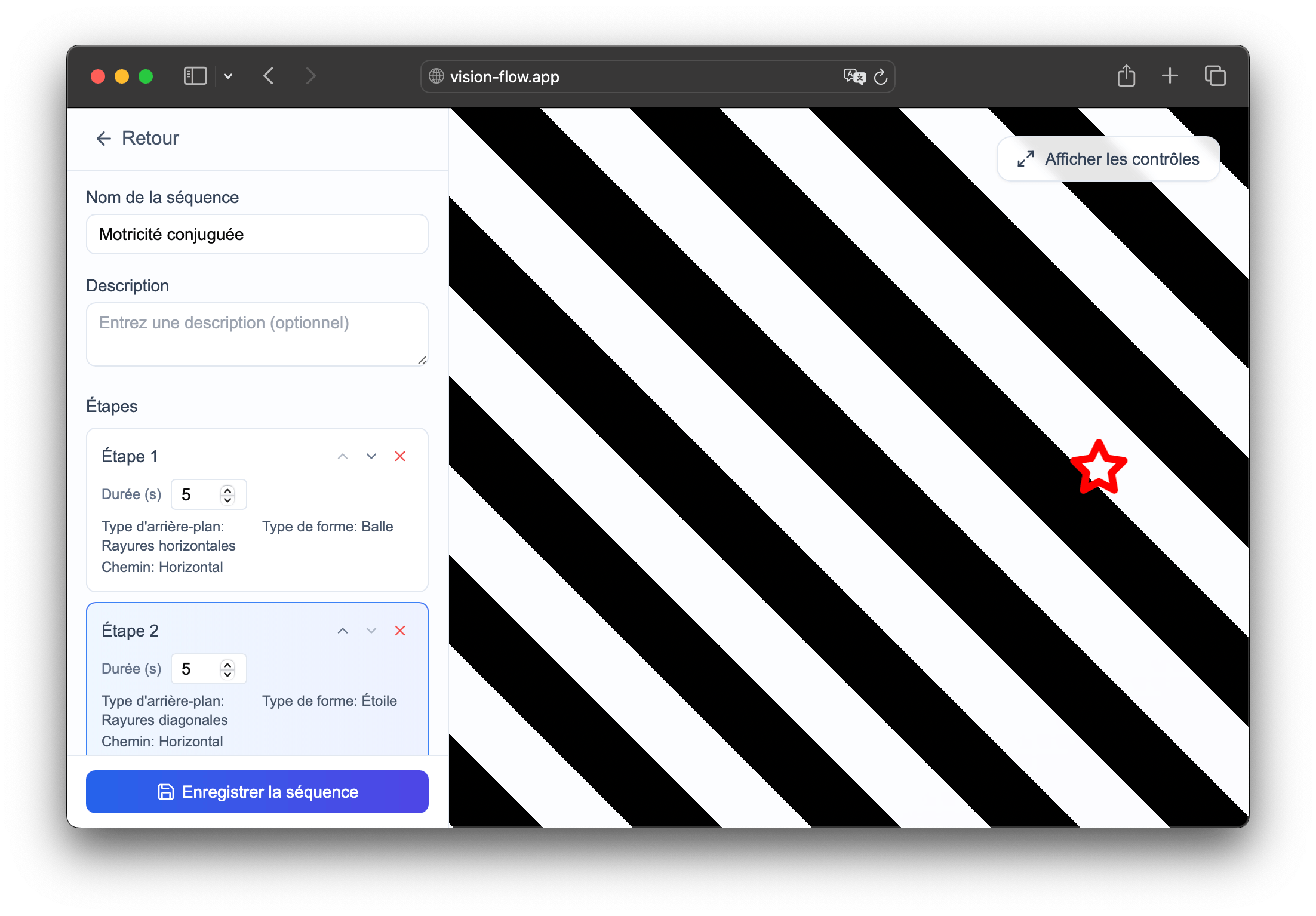 2. Création de séquences personnalisées